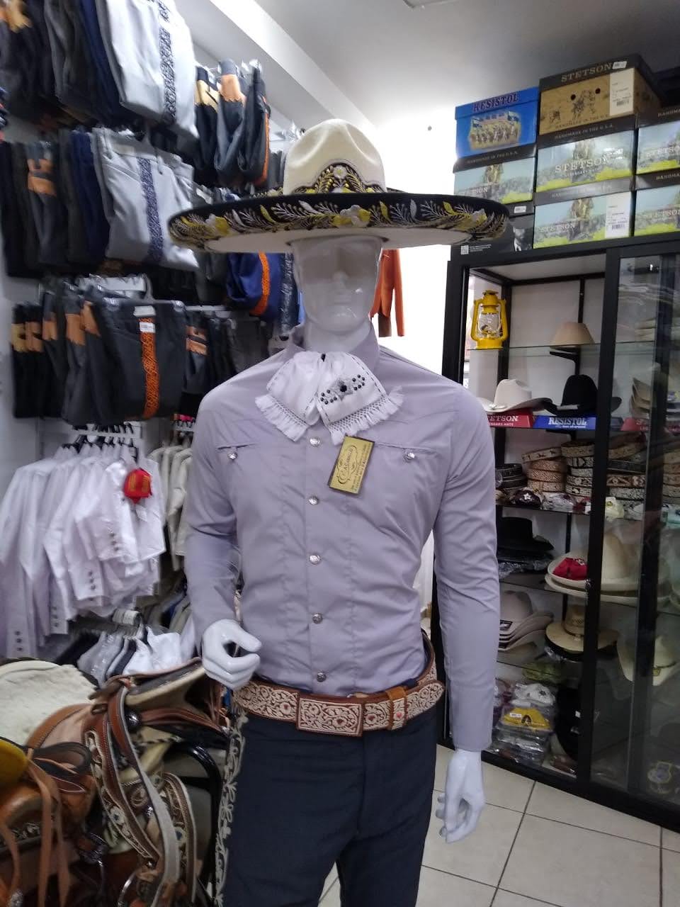 Camisa charra sale