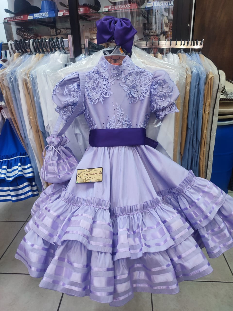 Vestido de Escaramuza Fino