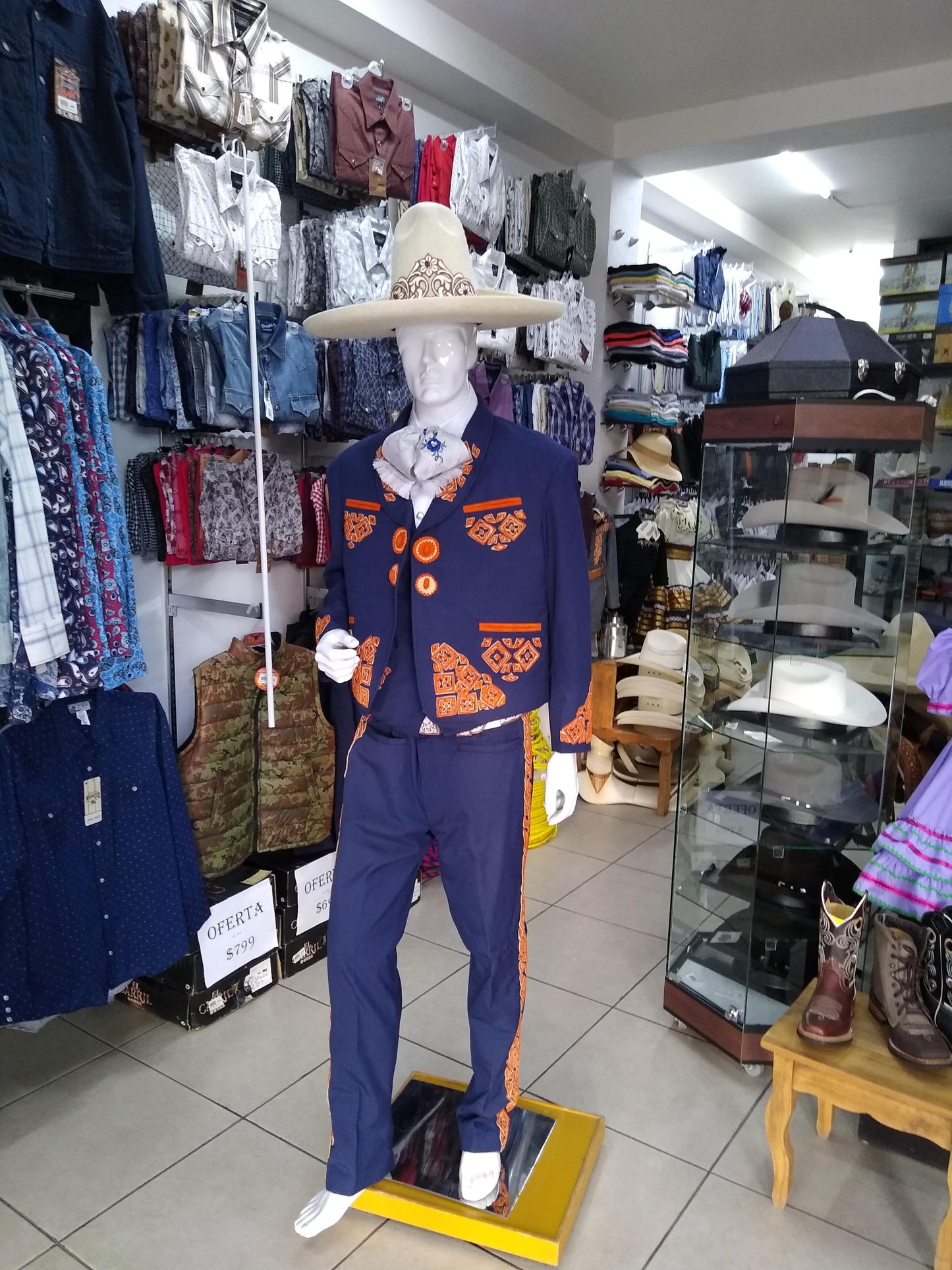 Traje Charro 3 Piezas, Geca  en 3D