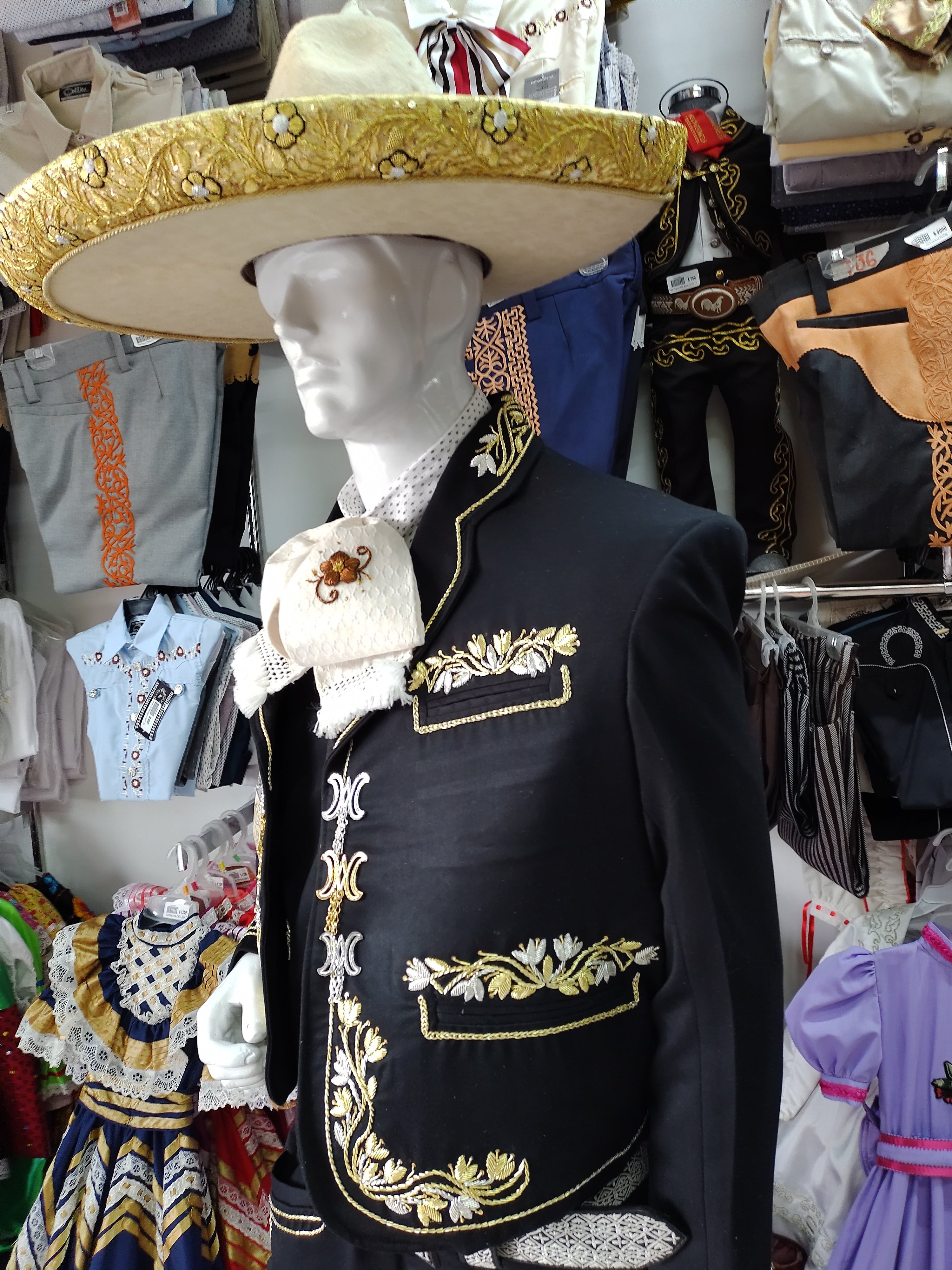 Traje de charro discount bordado